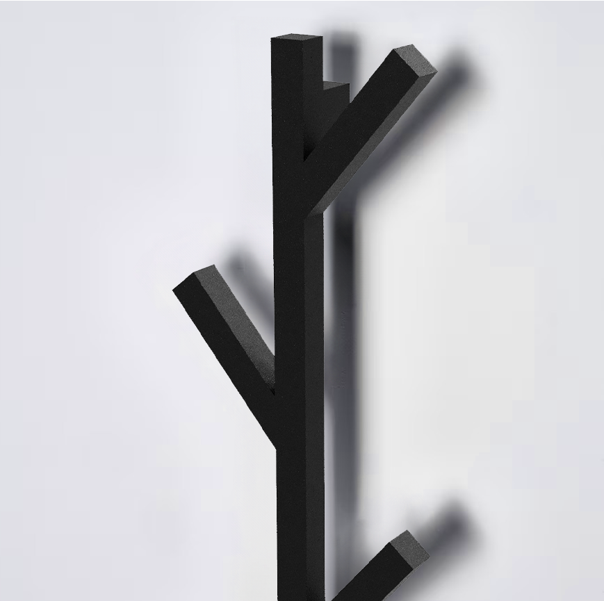 Appendi abiti moderno da parete