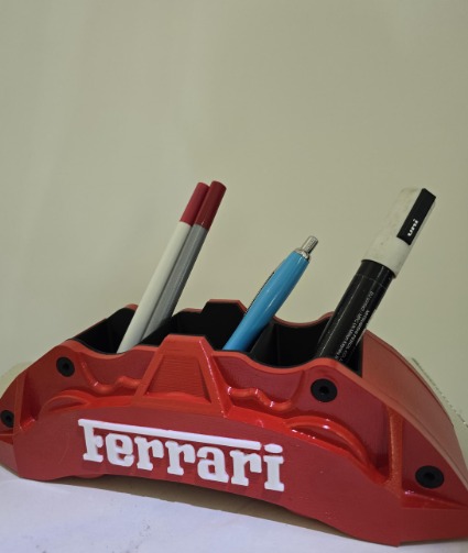 Portapenne Ferrari per scrivania, organaizer da ufficio