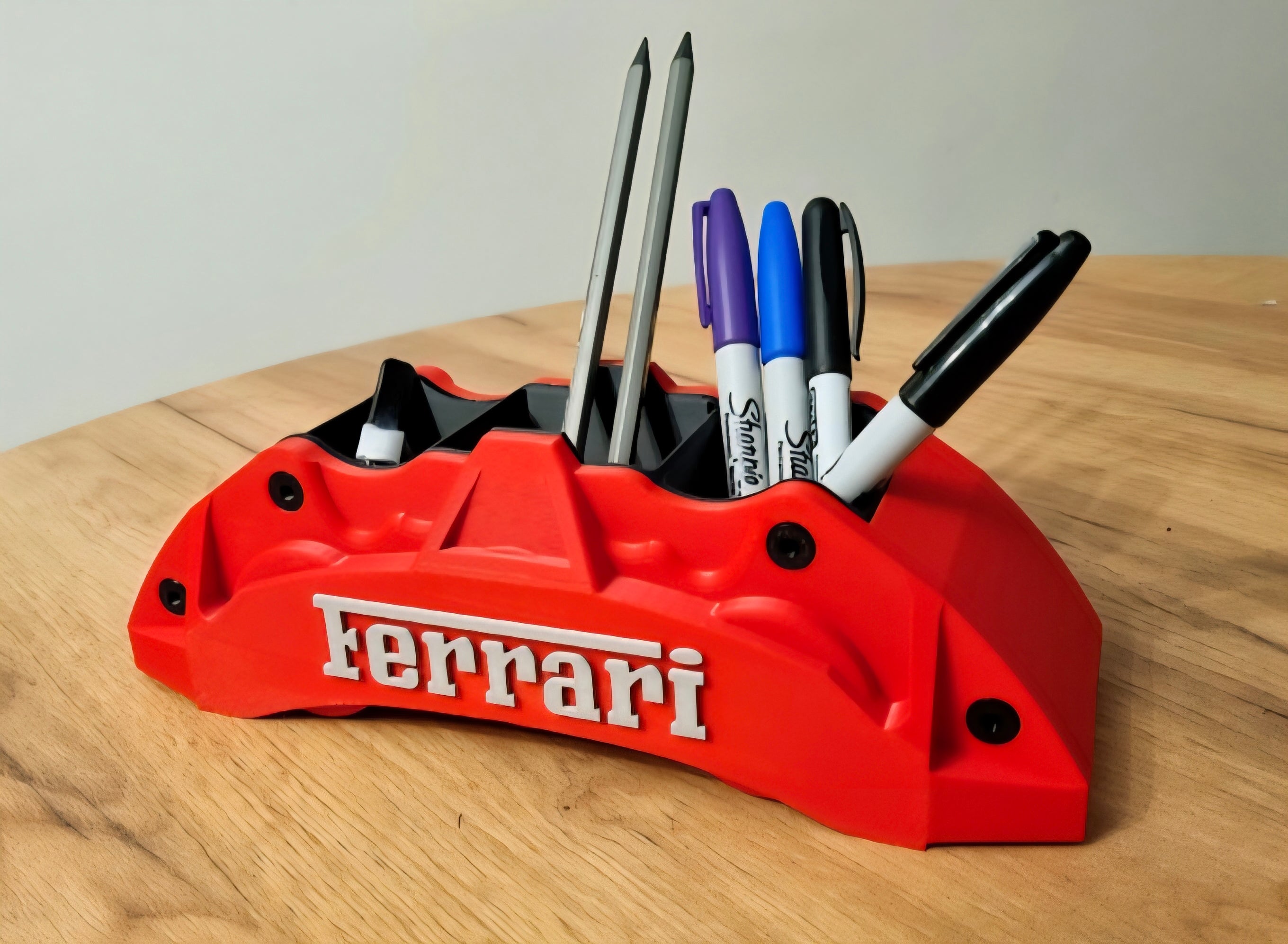 Portapenne Ferrari per scrivania, organaizer da ufficio