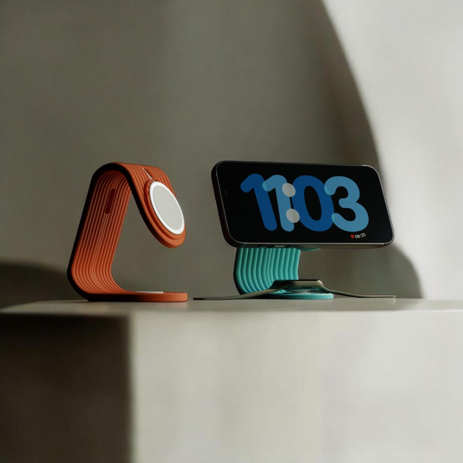 Base di ricarica per Smartphone e Smartphone watch