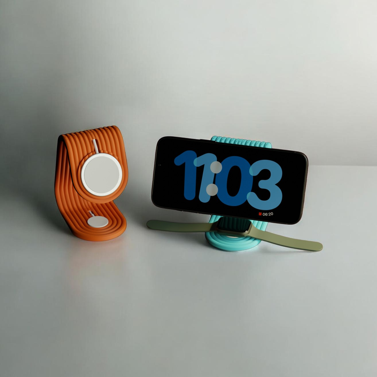 Base di ricarica per Smartphone e Smartphone watch