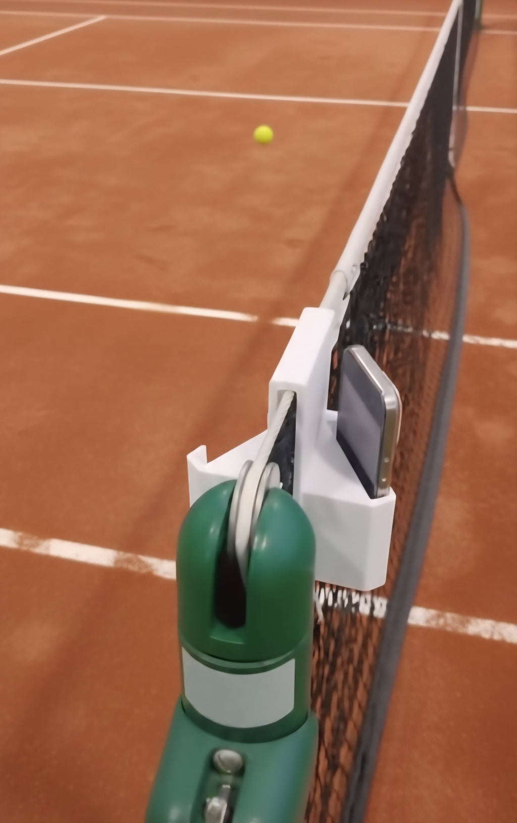 NetCam Pro - Supporto Smartphone per Padel e Tennis | Riprendi le tue partite dalla rete
